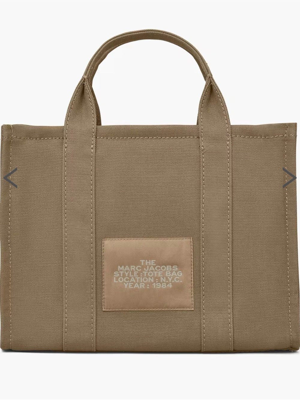 Marc Jacobs THE CANVAS MEDIUM TOTE BAG in Slate Green - Picture 2 of 8